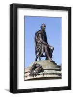 Shakespeare Monument, Stratford-Upon-Avon, Warwickshire, England, United Kingdom, Europe-Stuart Black-Framed Photographic Print