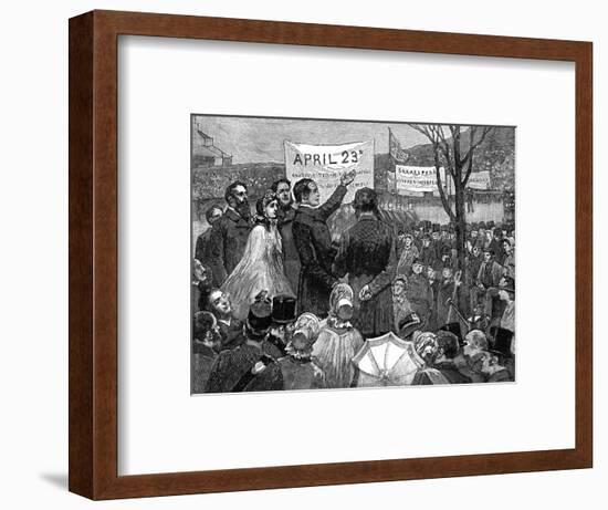 Shakespeare Oak 1864-null-Framed Art Print