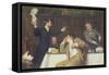 Shakespeare or Bacon-Alfred Edward Emslie-Framed Stretched Canvas