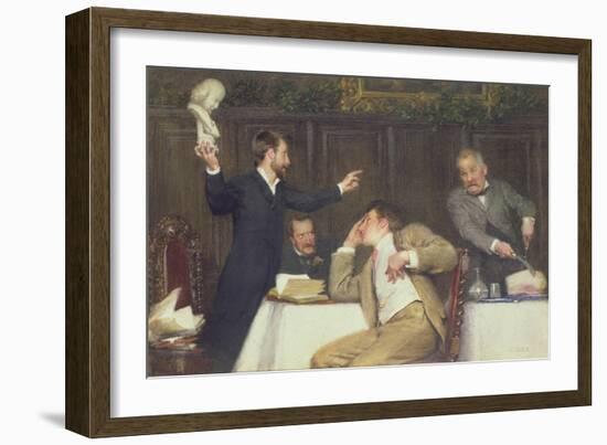 Shakespeare or Bacon-Alfred Edward Emslie-Framed Giclee Print