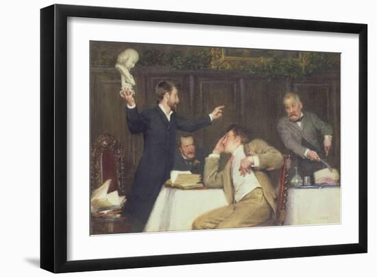 Shakespeare or Bacon-Alfred Edward Emslie-Framed Giclee Print