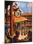 Shakespeare Performing at the Globe Theatre-Peter Jackson-Mounted Premium Giclee Print