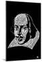 Shakespeare Plays Text Poster-null-Mounted Poster