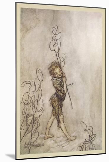 Shakespeare: Puck, 1908-Arthur Rackham-Mounted Art Print