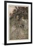 Shakespeare, Puck, Fairy-Arthur Rackham-Framed Photographic Print