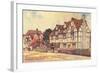 Shakespeare's Birthplace-null-Framed Art Print