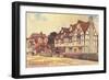 Shakespeare's Birthplace-null-Framed Art Print