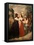 Shakespeare's comedy 'Much Ado-Rev. Matthew William Peters-Framed Stretched Canvas