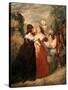 Shakespeare's comedy 'Much Ado-Rev. Matthew William Peters-Stretched Canvas