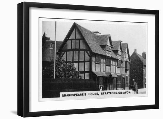 Shakespeare's House, Stratford-On-Avon, Warwickshire, C1920S-null-Framed Giclee Print