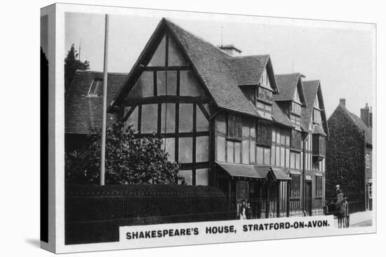 Shakespeare's House, Stratford-On-Avon, Warwickshire, C1920S-null-Stretched Canvas