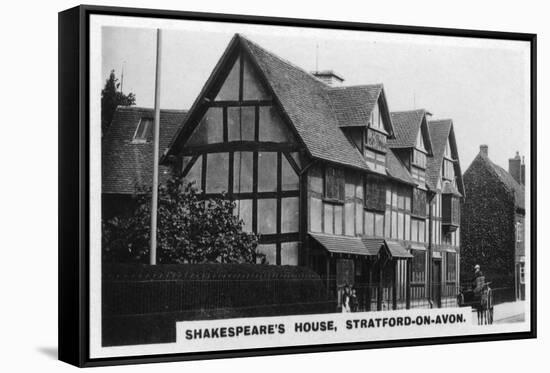 Shakespeare's House, Stratford-On-Avon, Warwickshire, C1920S-null-Framed Stretched Canvas