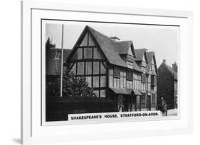 Shakespeare's House, Stratford-On-Avon, Warwickshire, C1920S-null-Framed Giclee Print