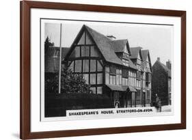 Shakespeare's House, Stratford-On-Avon, Warwickshire, C1920S-null-Framed Giclee Print