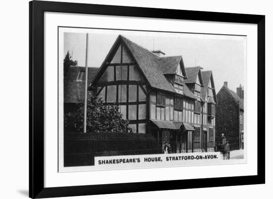 Shakespeare's House, Stratford-On-Avon, Warwickshire, C1920S-null-Framed Giclee Print