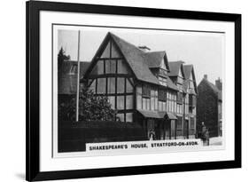 Shakespeare's House, Stratford-On-Avon, Warwickshire, C1920S-null-Framed Giclee Print