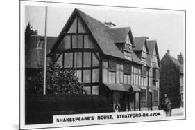 Shakespeare's House, Stratford-On-Avon, Warwickshire, C1920S-null-Mounted Giclee Print