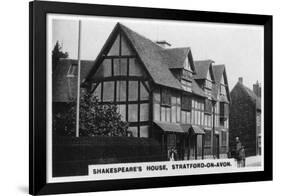 Shakespeare's House, Stratford-On-Avon, Warwickshire, C1920S-null-Framed Giclee Print