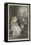 Shakespeare's Interview with Queen Elizabeth-Thomas Stothard-Framed Stretched Canvas