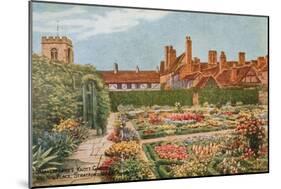 Shakespeare's Knott Garden and New Place, Stratford-Upon-Avon-Alfred Robert Quinton-Mounted Giclee Print