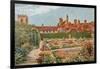 Shakespeare's Knott Garden and New Place, Stratford-Upon-Avon-Alfred Robert Quinton-Framed Giclee Print