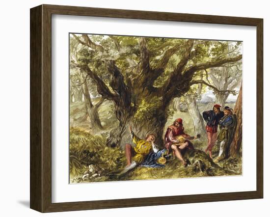 Shakespeare 's play As-John Gilbert-Framed Giclee Print