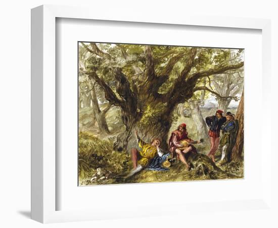 Shakespeare 's play As-John Gilbert-Framed Giclee Print