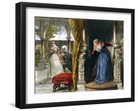 Shakespeare 's play Much-John Gilbert-Framed Giclee Print