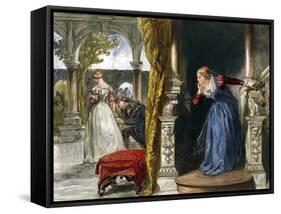 Shakespeare 's play Much-John Gilbert-Framed Stretched Canvas