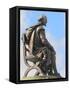 Shakespeare Statue, Gower Memorial, Stratford-Upon-Avon, Warwickshire, England, UK, Europe-Rolf Richardson-Framed Stretched Canvas