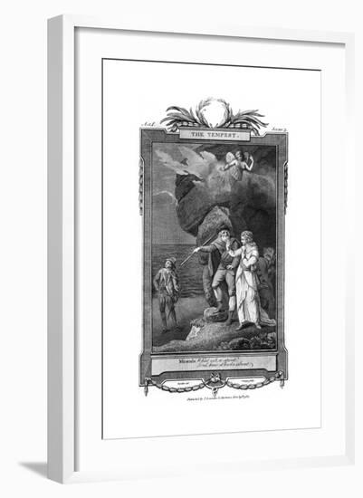 Shakespeare: Tempest-null-Framed Giclee Print