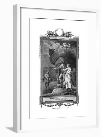 Shakespeare: Tempest-null-Framed Giclee Print