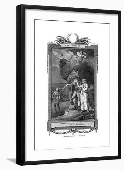 Shakespeare: Tempest-null-Framed Giclee Print