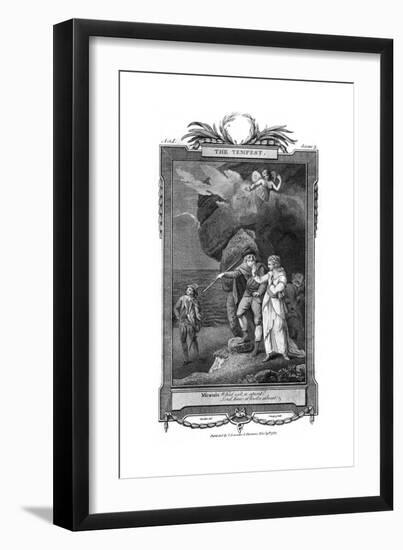 Shakespeare: Tempest-null-Framed Giclee Print