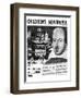 Shakespeare: the Greatest of Them All, Front Page of 'The Children's Newspaper', April 1964-English School-Framed Giclee Print