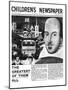 Shakespeare: the Greatest of Them All, Front Page of 'The Children's Newspaper', April 1964-English School-Mounted Giclee Print