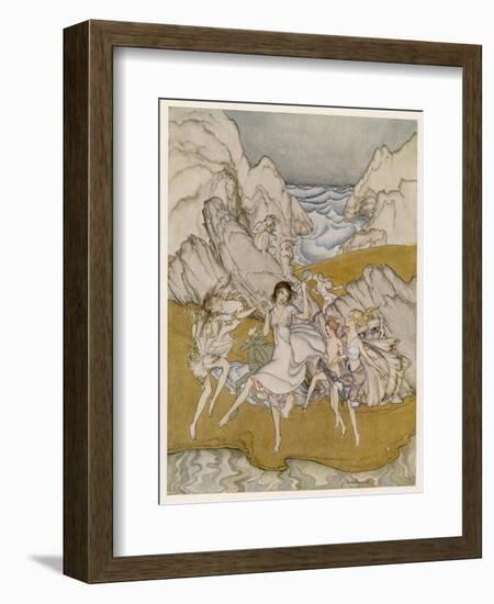 Shakespeare, the Tempest-Arthur Rackham-Framed Art Print