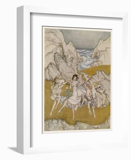 Shakespeare, the Tempest-Arthur Rackham-Framed Art Print