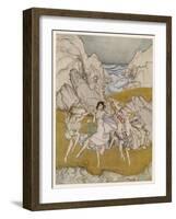 Shakespeare, the Tempest-Arthur Rackham-Framed Art Print