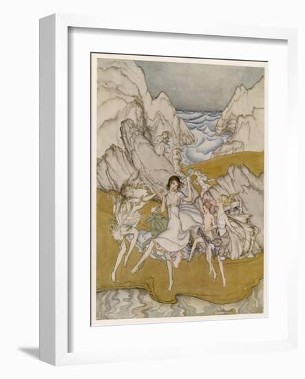 Shakespeare, the Tempest-Arthur Rackham-Framed Art Print