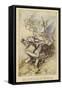 Shakespeare, the Tempest-Arthur Rackham-Framed Stretched Canvas