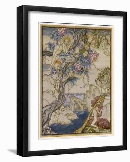 Shakespeare, the Tempest-Arthur Rackham-Framed Art Print