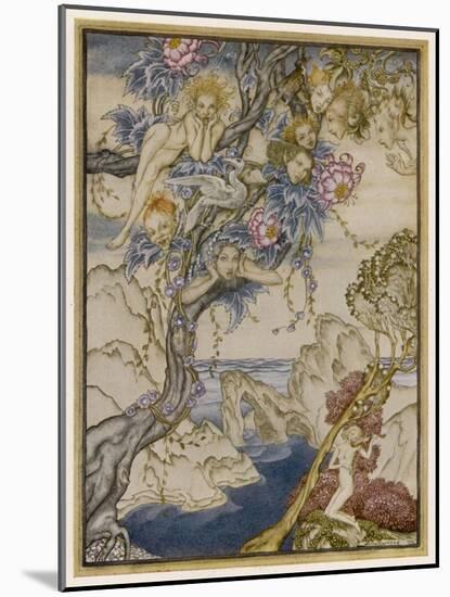 Shakespeare, the Tempest-Arthur Rackham-Mounted Art Print