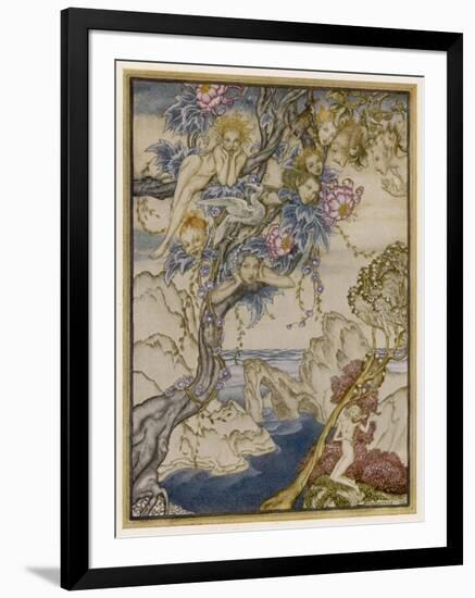 Shakespeare, the Tempest-Arthur Rackham-Framed Art Print