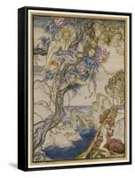 Shakespeare, the Tempest-Arthur Rackham-Framed Stretched Canvas