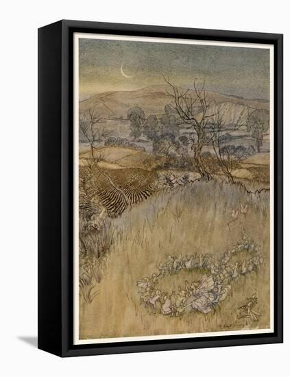 Shakespeare,The Tempest-Arthur Rackham-Framed Stretched Canvas