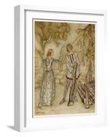 Shakespeare, the Tempest-Arthur Rackham-Framed Art Print