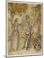 Shakespeare, the Tempest-Arthur Rackham-Mounted Art Print