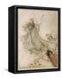 Shakespeare; Titania-Arthur Rackham-Framed Stretched Canvas