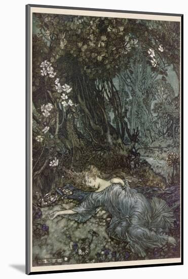 Shakespeare, Titania-Arthur Rackham-Mounted Photographic Print